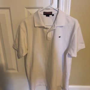 White medium vineyard vines polo